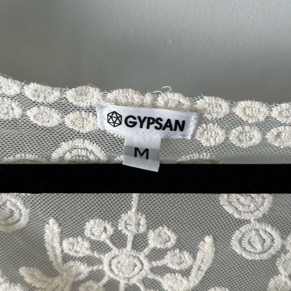 Boho Lace Style Sheer Shirt - Picture 4 of 4